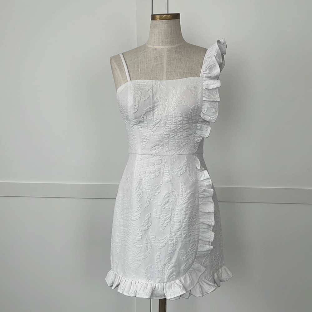 Lilly Pulitzer NWT Maetha Romper white size 0.